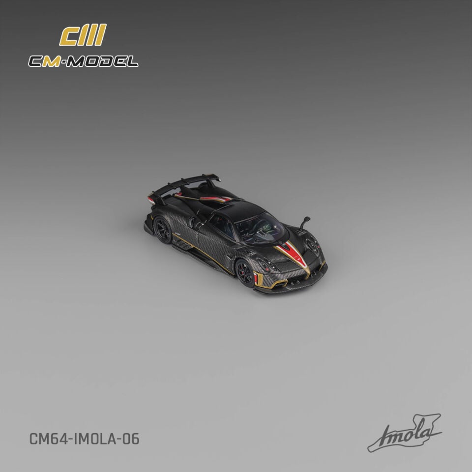 CMModel 1:64 Pagani IMOLA Carbon Gold Wire