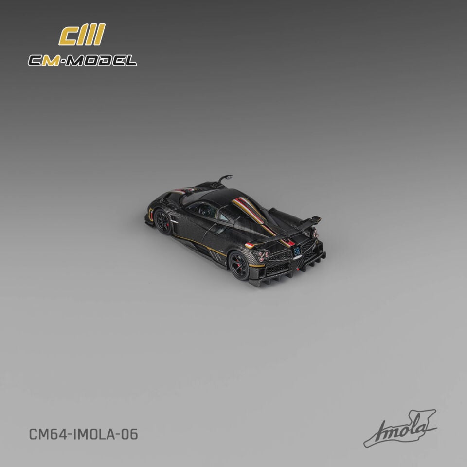 CMModel 1:64 Pagani IMOLA Carbon Gold Wire