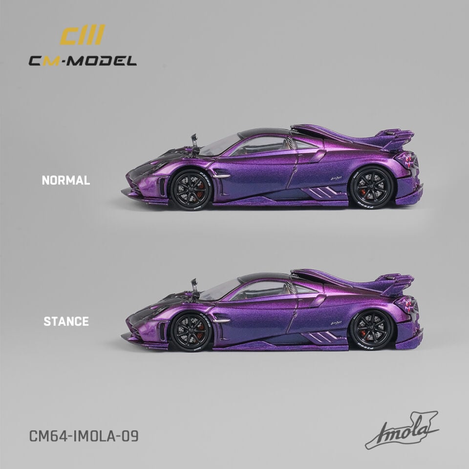 CMModel 1:64 Pagani IMOLA Midnight Purple