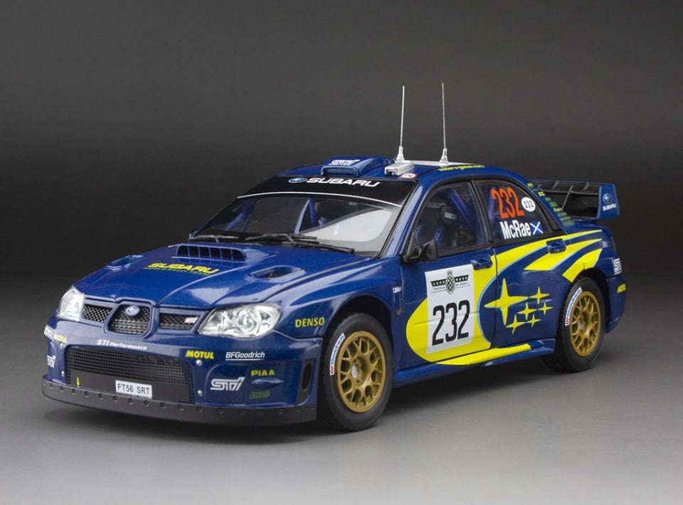 SUN STAR SUBARU İMPREZA WRC07 2007 1:18 (05583)