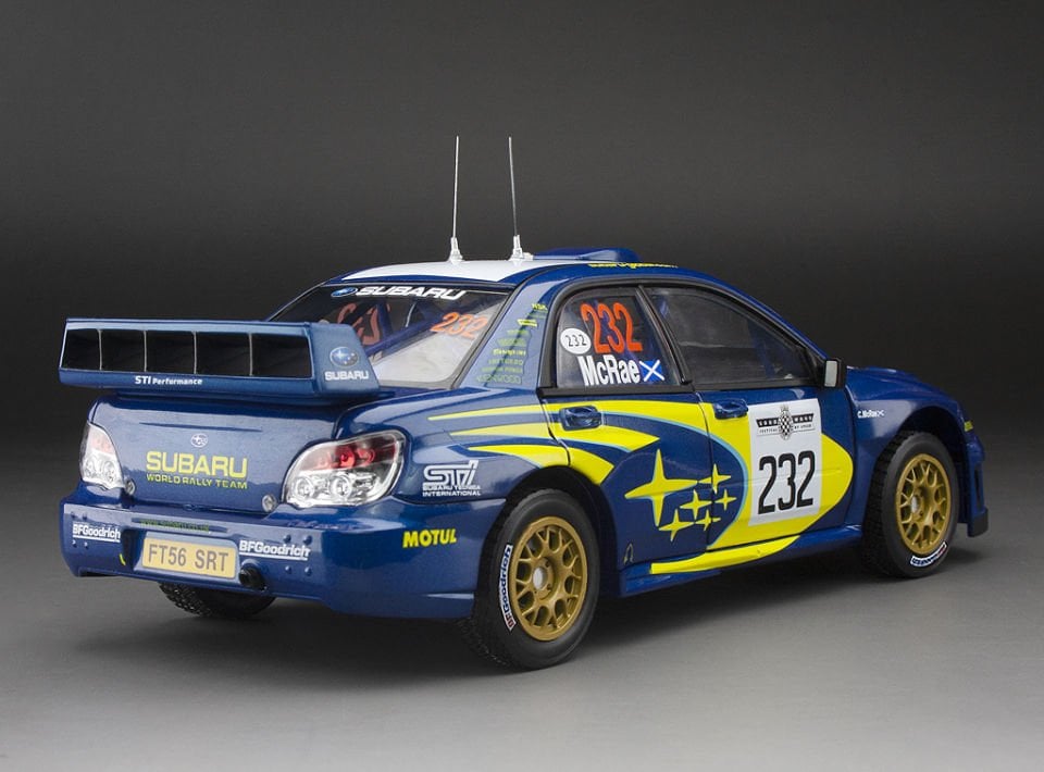 SUN STAR SUBARU İMPREZA WRC07 2007 1:18 (05583)