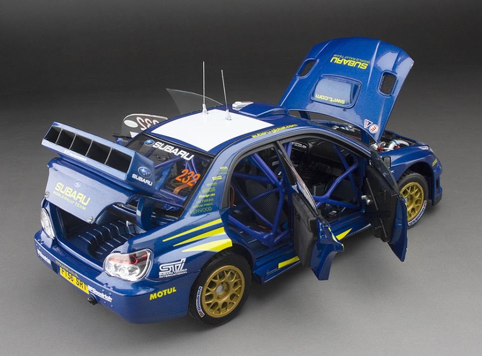 SUN STAR SUBARU İMPREZA WRC07 2007 1:18 (05583)