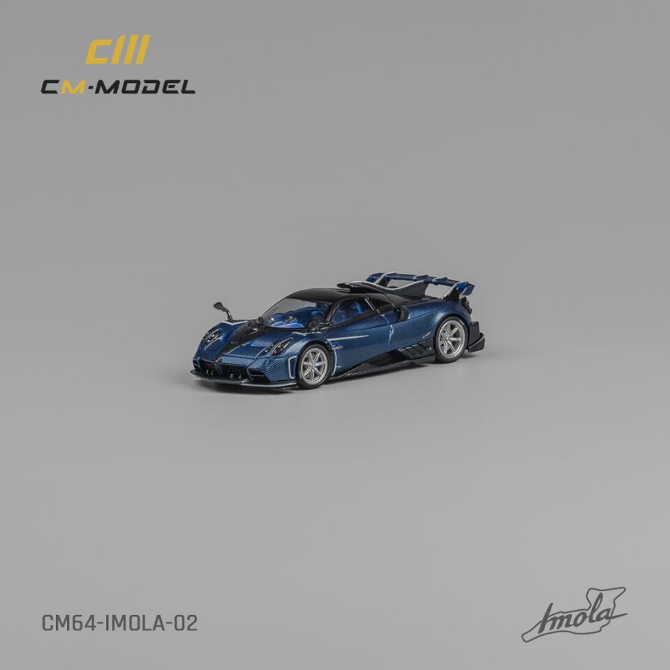CMModel 1:64 Pagani lmola Blue Carbon