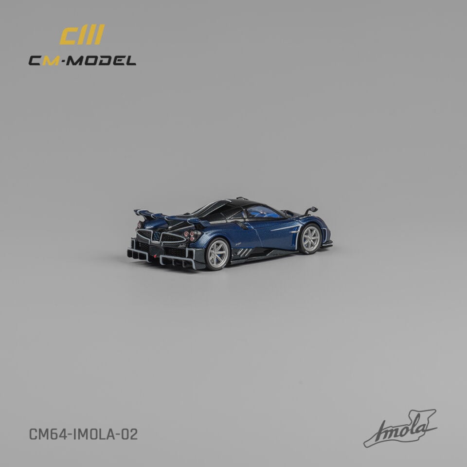 CMModel 1:64 Pagani lmola Blue Carbon