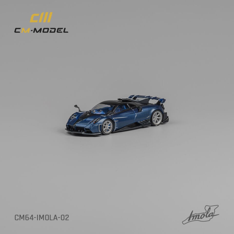 CMModel 1:64 Pagani lmola Blue Carbon