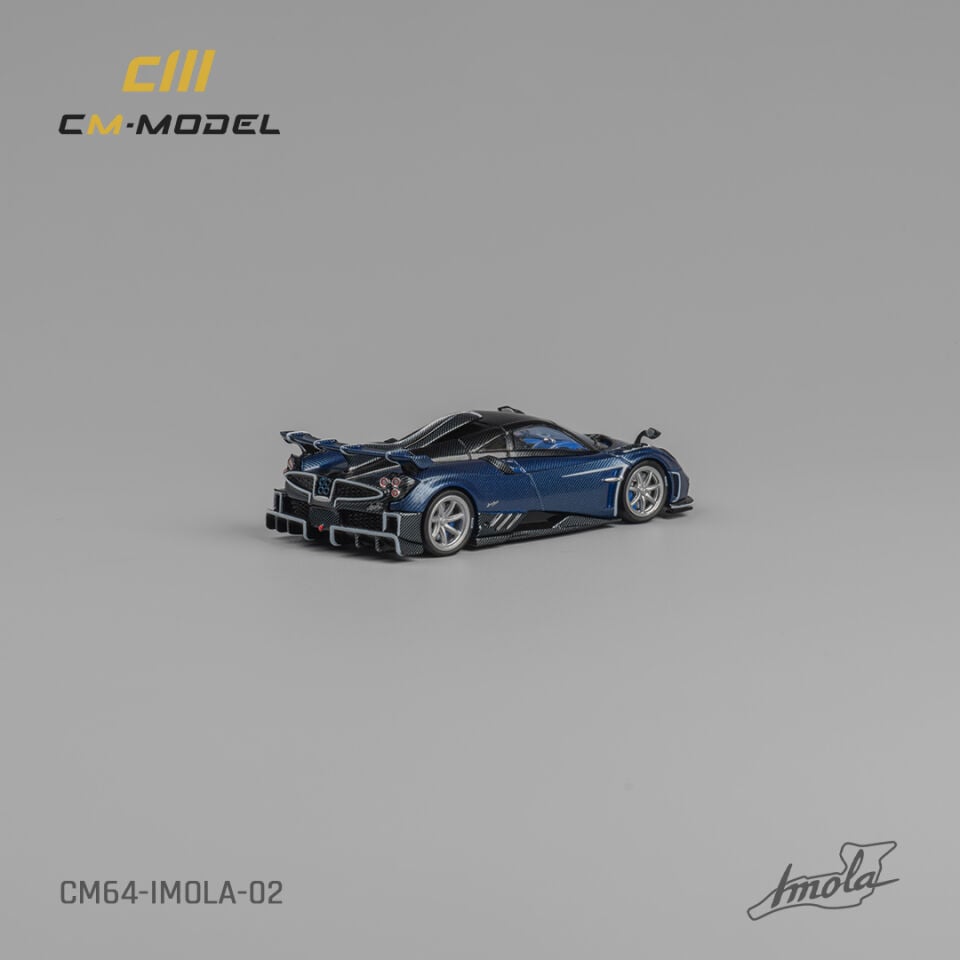 CMModel 1:64 Pagani lmola Blue Carbon