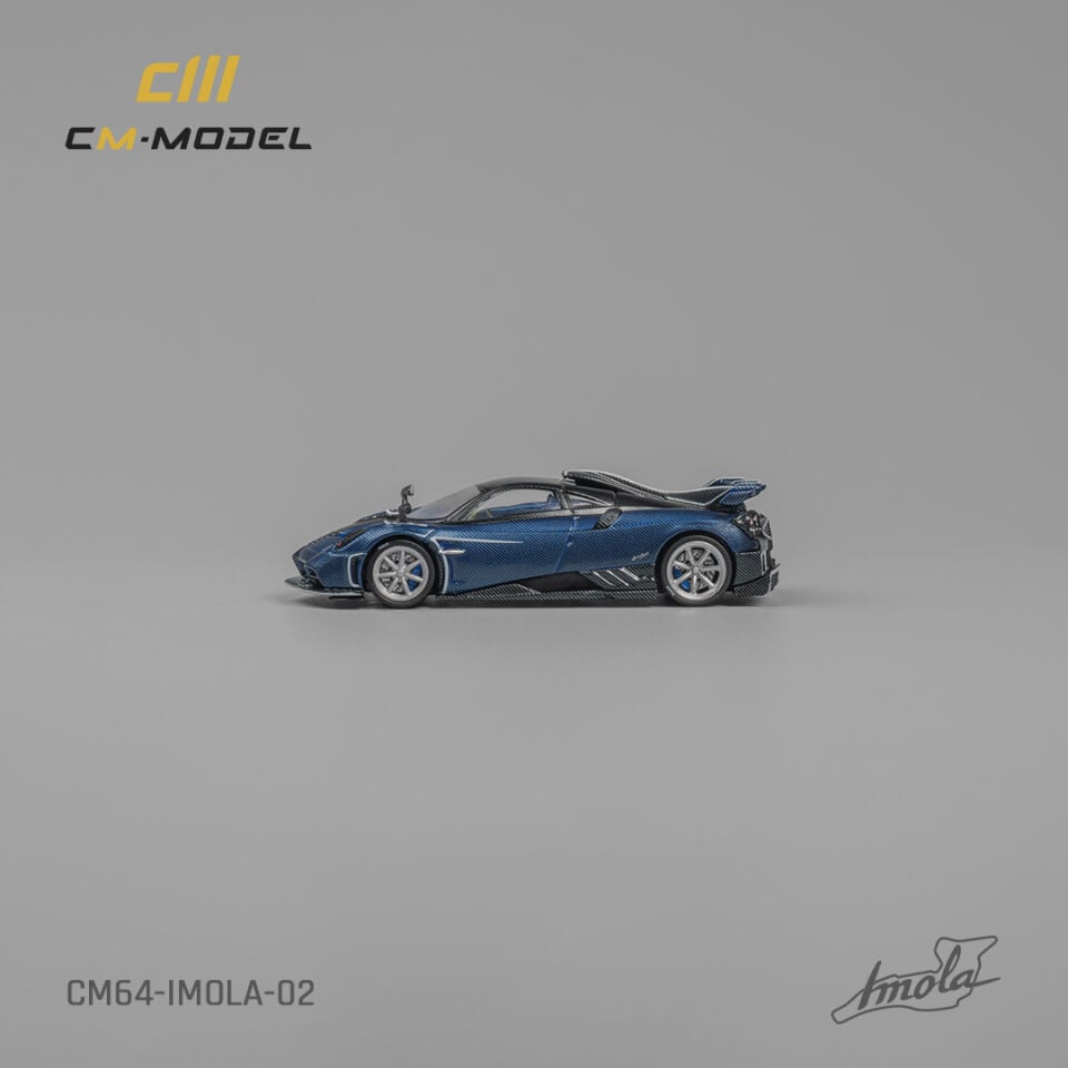 CMModel 1:64 Pagani lmola Blue Carbon