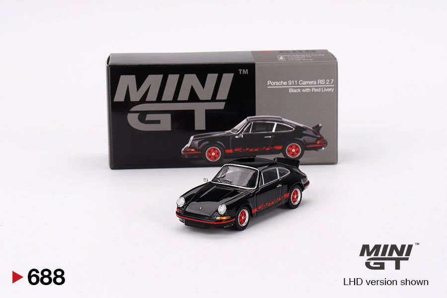 MINI GT PORSCHE 911 CARRERA RS 2.7 1:64 (688)