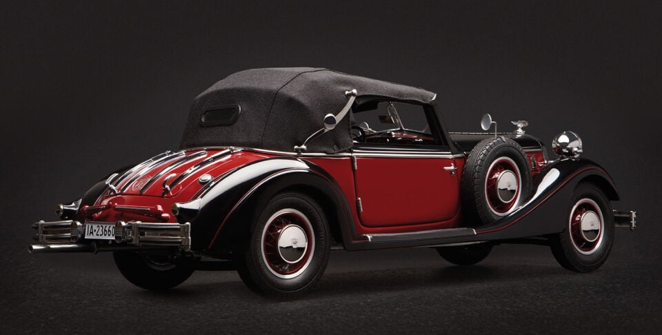 1:12 CMC   Horch 853, 1937, two-tone finish red/black