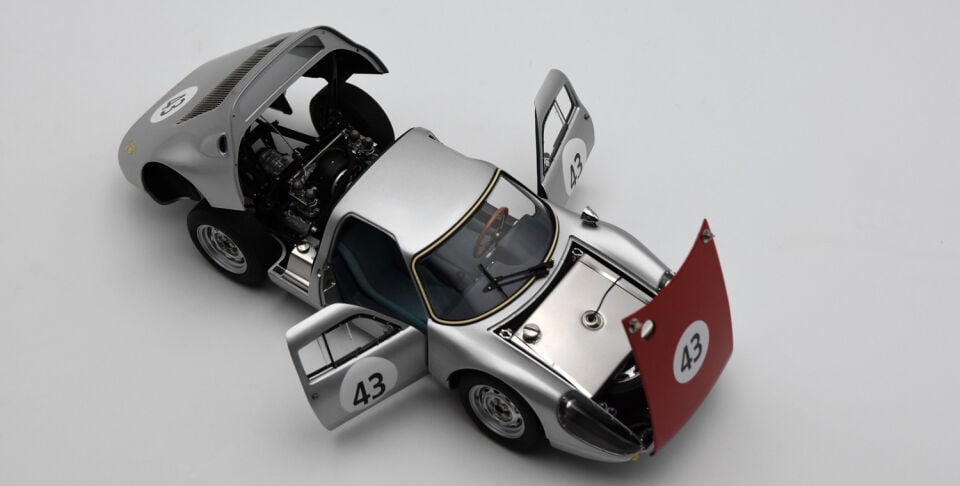 CMC Porsche 904 Carrera GTS, 500 km Spa 1964, Leon Dernier, #43 1:18