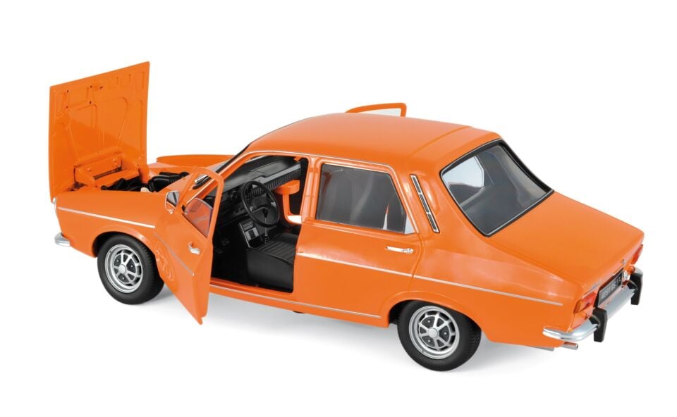 NOREV Renault 12 TS 1973 Orange 1:18 Referans: 185211