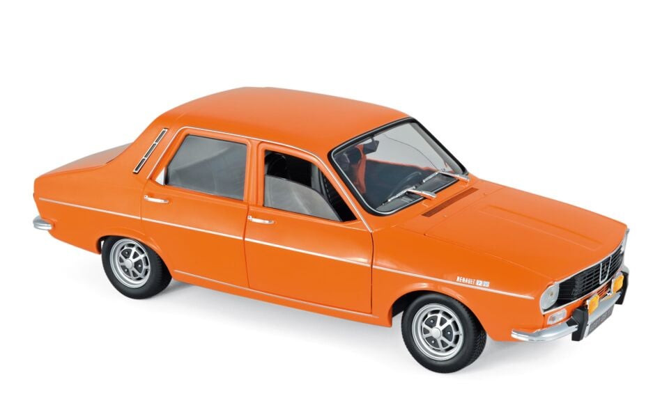 NOREV Renault 12 TS 1973 Orange 1:18 Referans: 185211