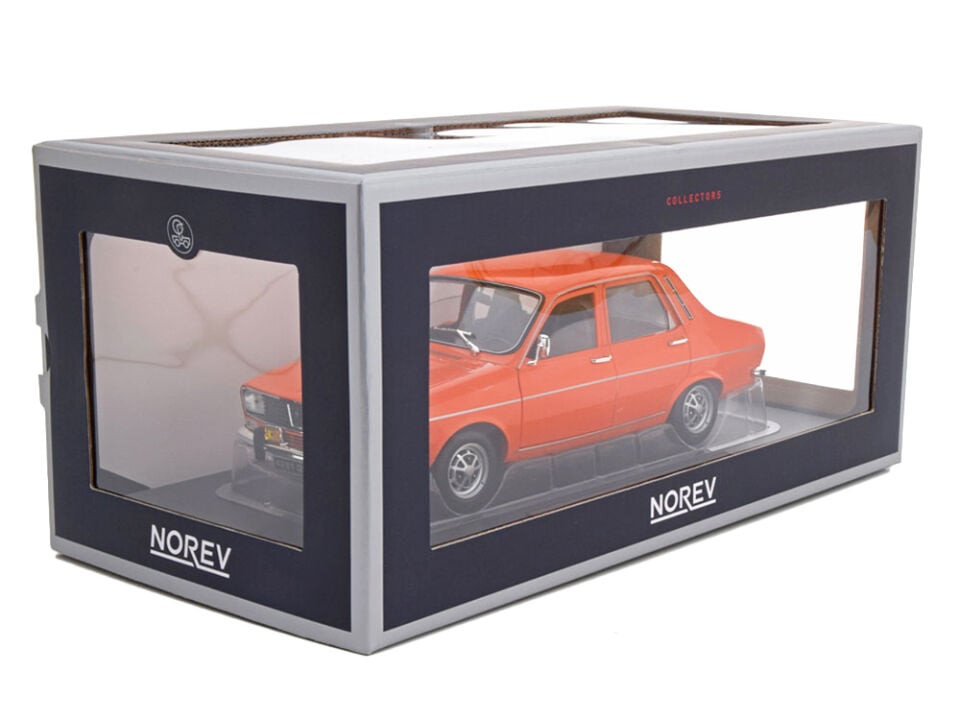NOREV Renault 12 TS 1973 Orange 1:18 Referans: 185211