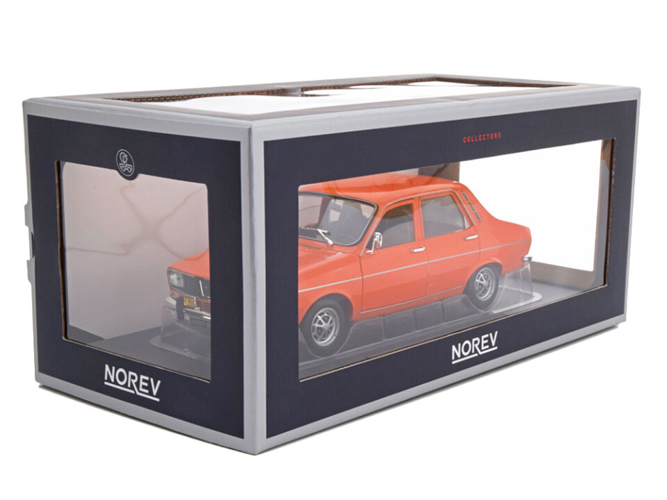 NOREV Renault 12 TS 1973 Orange 1:18 Referans: 185211
