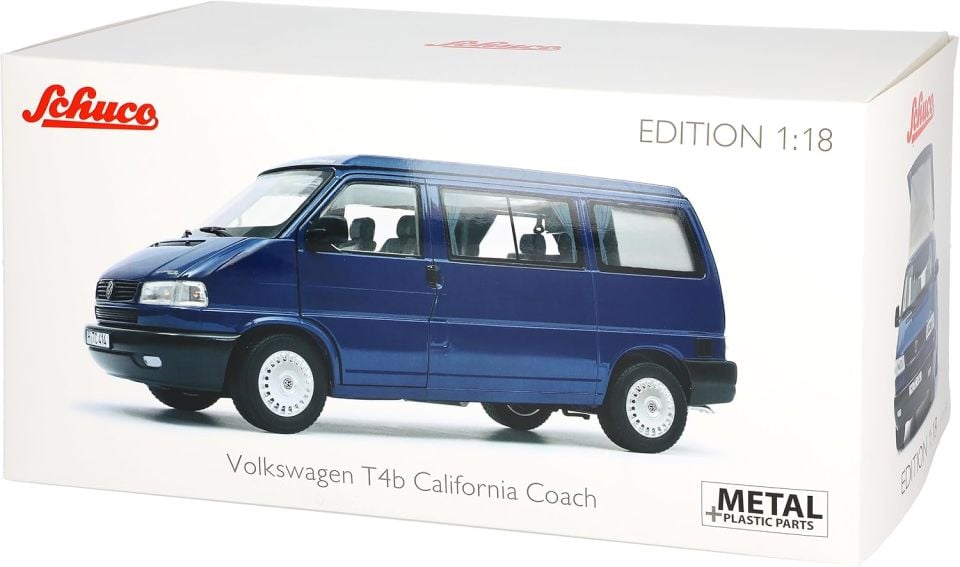 SCHUCO VOLKSWAGEN T4B CALİFORNİA COACH 1991 1:18