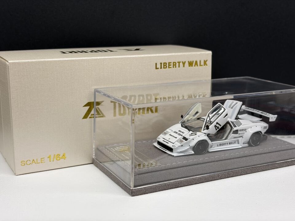 TOPART LAMBORGHINI COUNTACH LB WORKS 1:64
