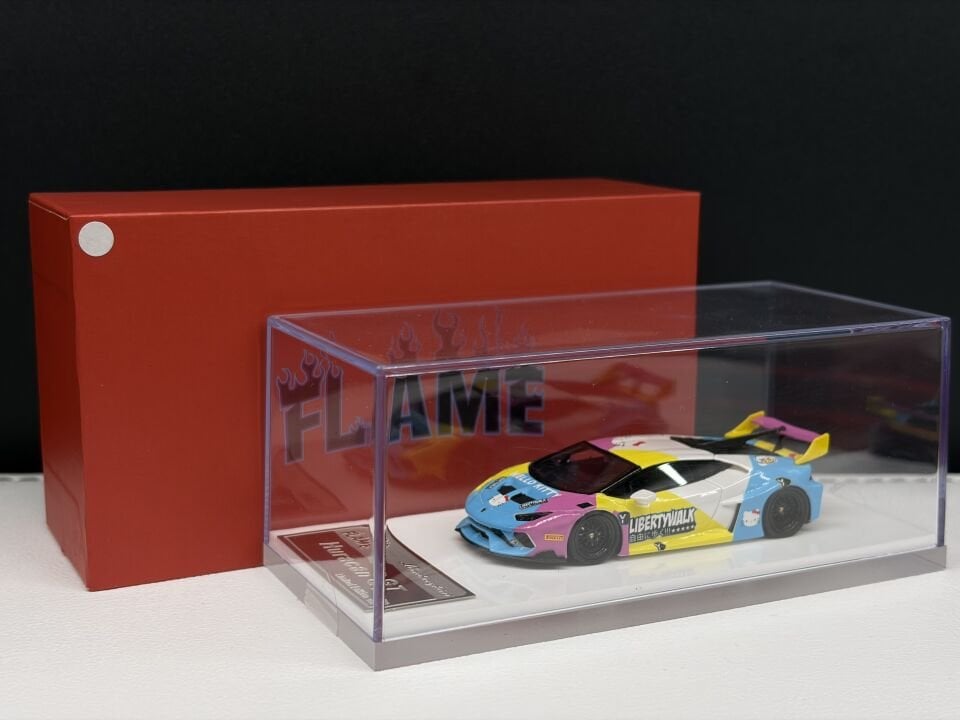 FLAME LAMBORGHINI HURACAN GT 1:64