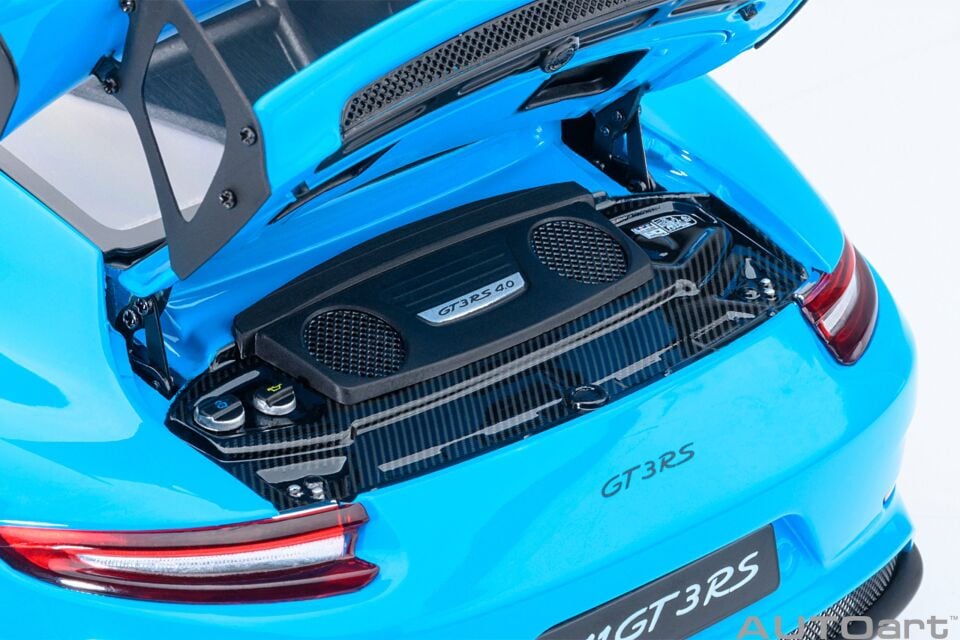 1:18 Autoart  Porsche 911 (991.2) GT3 RS (Riviera Blue)