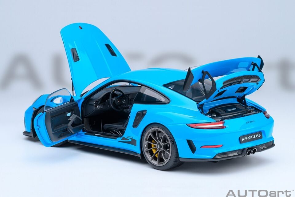 1:18 Autoart  Porsche 911 (991.2) GT3 RS (Riviera Blue)