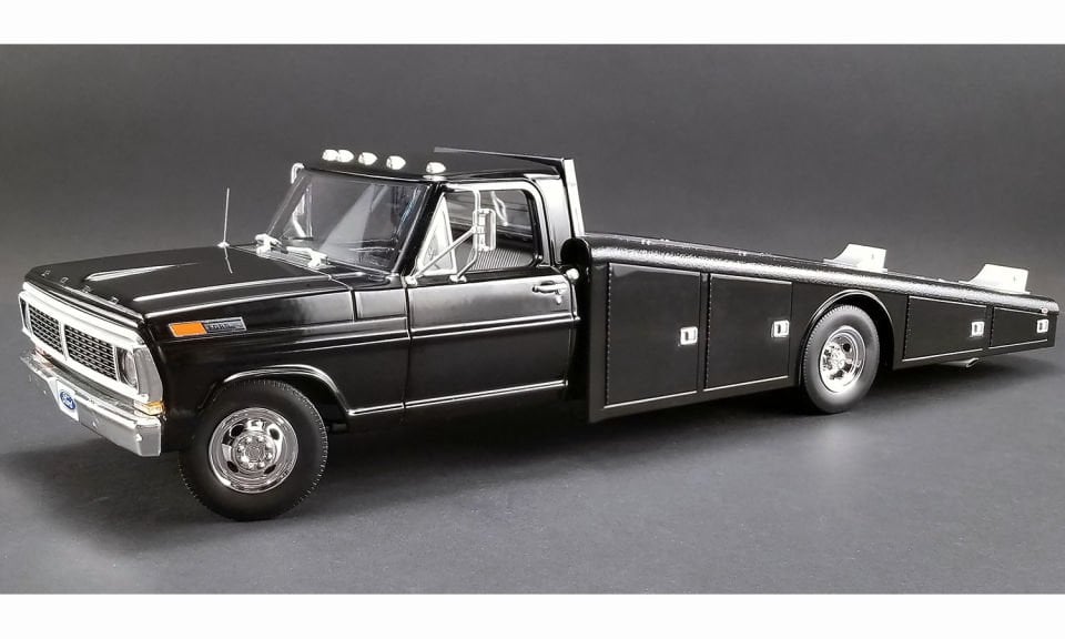ACME 1970 F350 FORD RAMP TRUCK 1:18