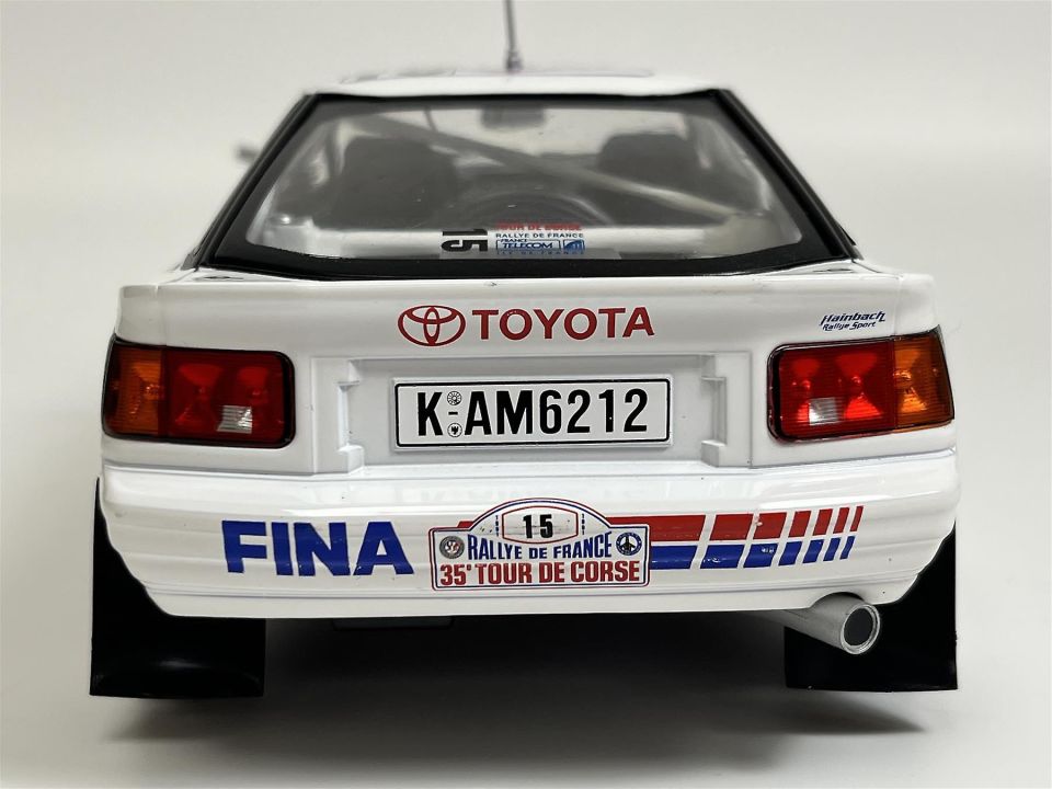 TRIPLE 9 TOYOTA CELICA FİNA #15 TOUR DE CORSE 1991 1:18