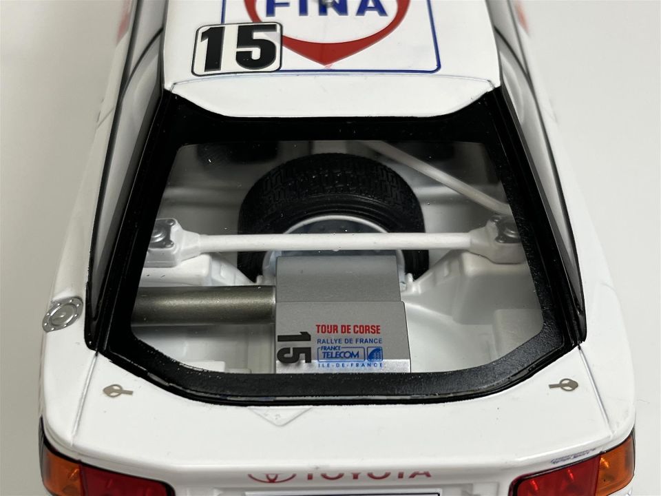 TRIPLE 9 TOYOTA CELICA FİNA #15 TOUR DE CORSE 1991 1:18