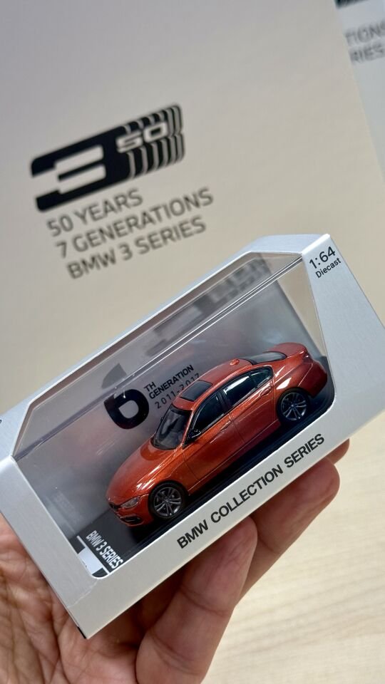 BMW Collector Edition ''50 Years BMW 3 Series'' including 7 Models – Scale 1:64