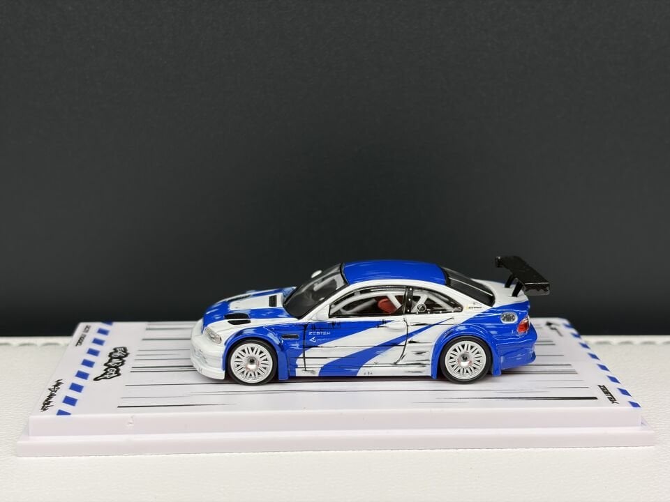 DCM MODEL BMW E46 M3 GTR MOSTWANTED 1:64