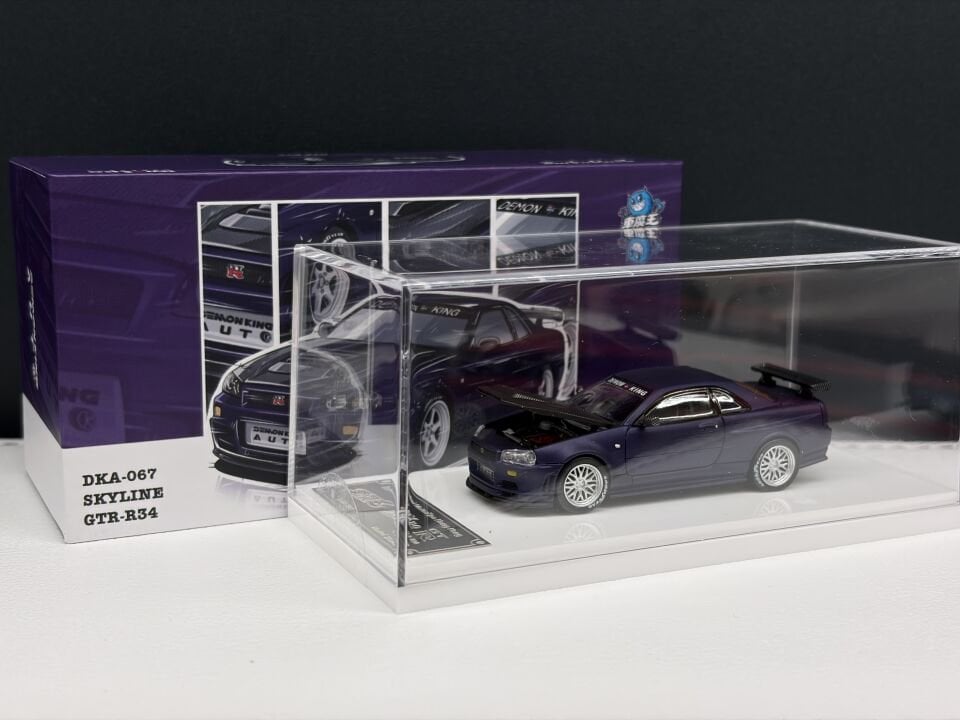 DEMON KING NISSAN SKYLINE GT-R R34 1:64