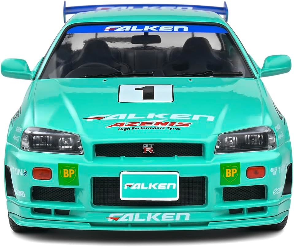 SOLIDO NISSAN SKYLINE R34 JGTC 2001 1:18