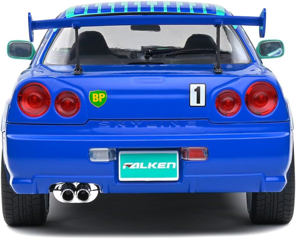 SOLIDO NISSAN SKYLINE R34 JGTC 2001 1:18
