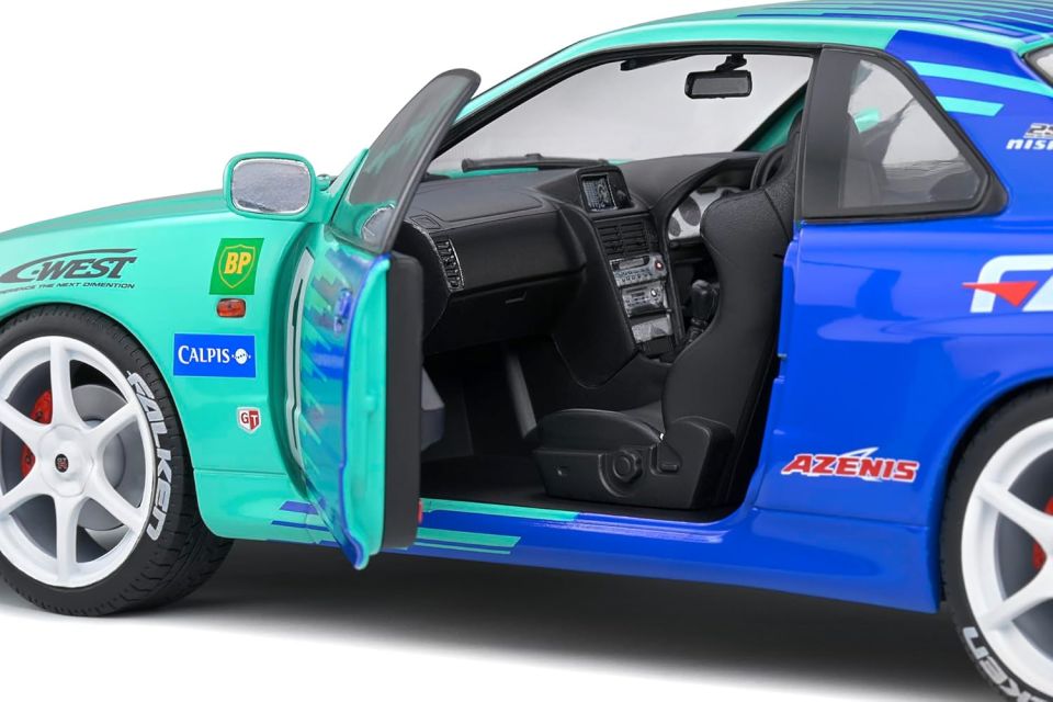 SOLIDO NISSAN SKYLINE R34 JGTC 2001 1:18