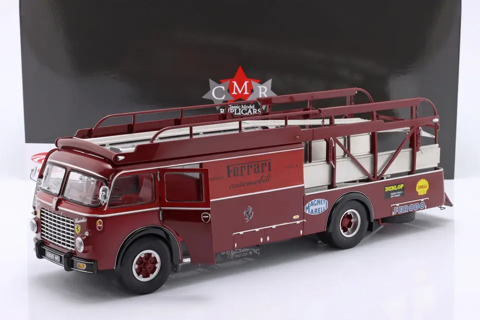 1:18 CMR 1957 Fiat 642 RN2 Bartoletti Ferrari Racetransporter