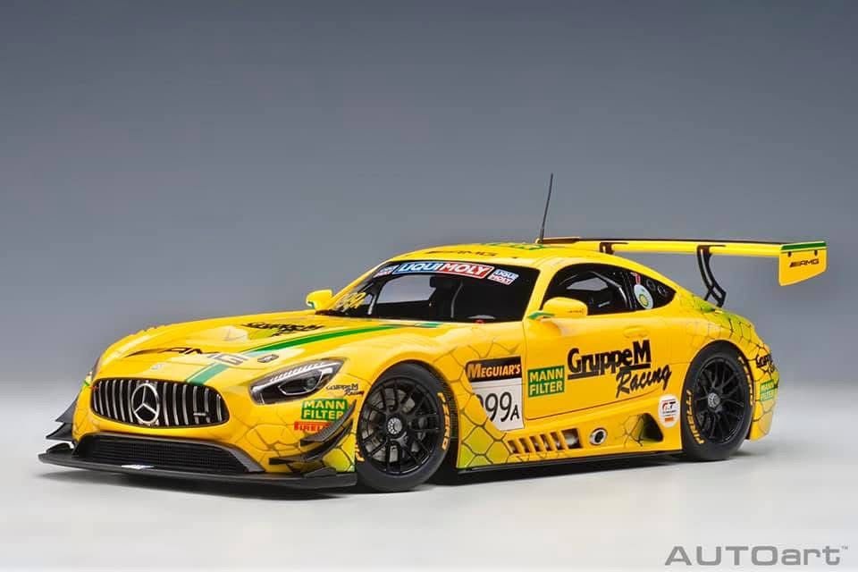 AUTOART 1:18 MERCEDES-AMG GT3 TEAM GRUPPE M RACING BATHURST 12 HOUR 2019 M.BUHK/R.MARCIELLM.GOETZ 81931