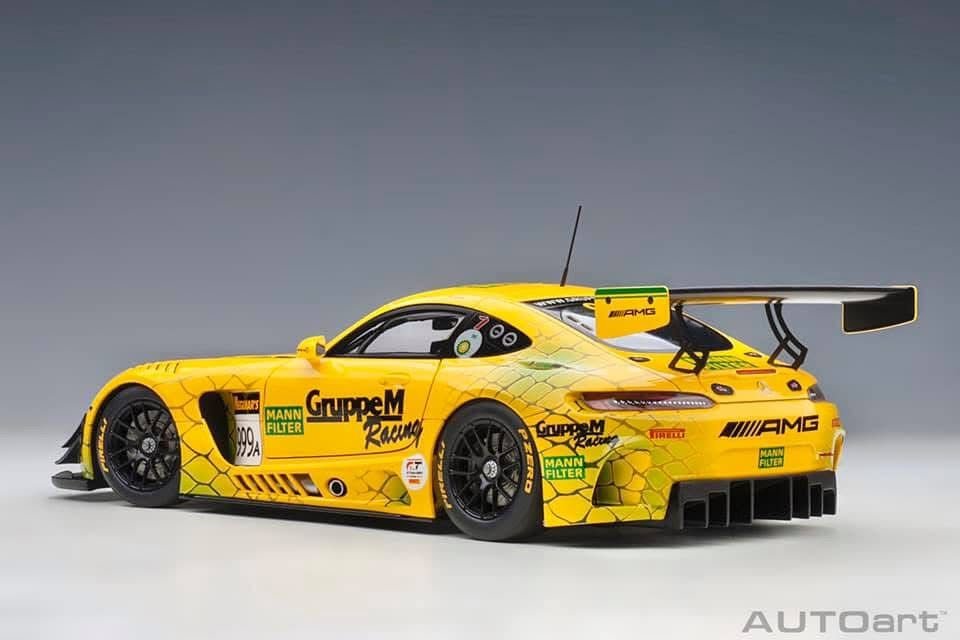 AUTOART 1:18 MERCEDES-AMG GT3 TEAM GRUPPE M RACING BATHURST 12 HOUR 2019 M.BUHK/R.MARCIELLM.GOETZ 81931