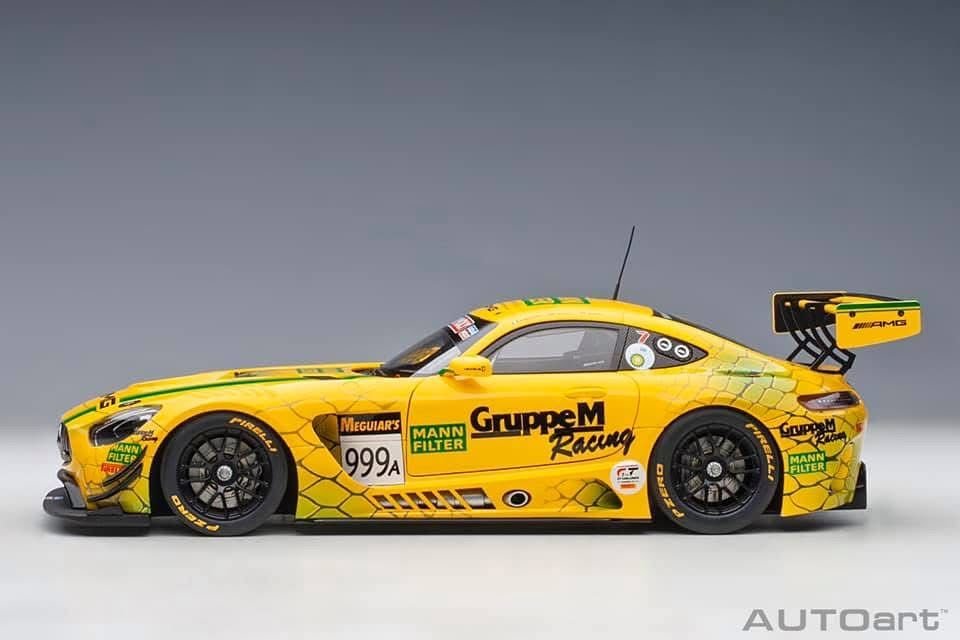 AUTOART 1:18 MERCEDES-AMG GT3 TEAM GRUPPE M RACING BATHURST 12 HOUR 2019 M.BUHK/R.MARCIELLM.GOETZ 81931