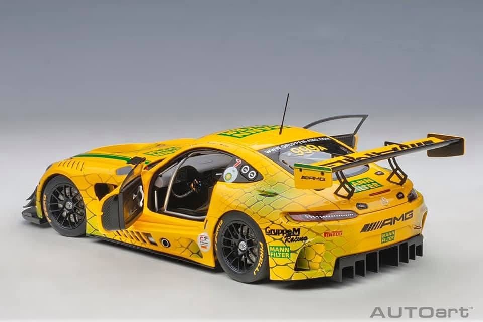 AUTOART 1:18 MERCEDES-AMG GT3 TEAM GRUPPE M RACING BATHURST 12 HOUR 2019 M.BUHK/R.MARCIELLM.GOETZ 81931