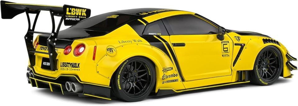 SOLIDO NISSAN SKYLINE GT-R (R35) LIBERTY WALK RHD 1:18
