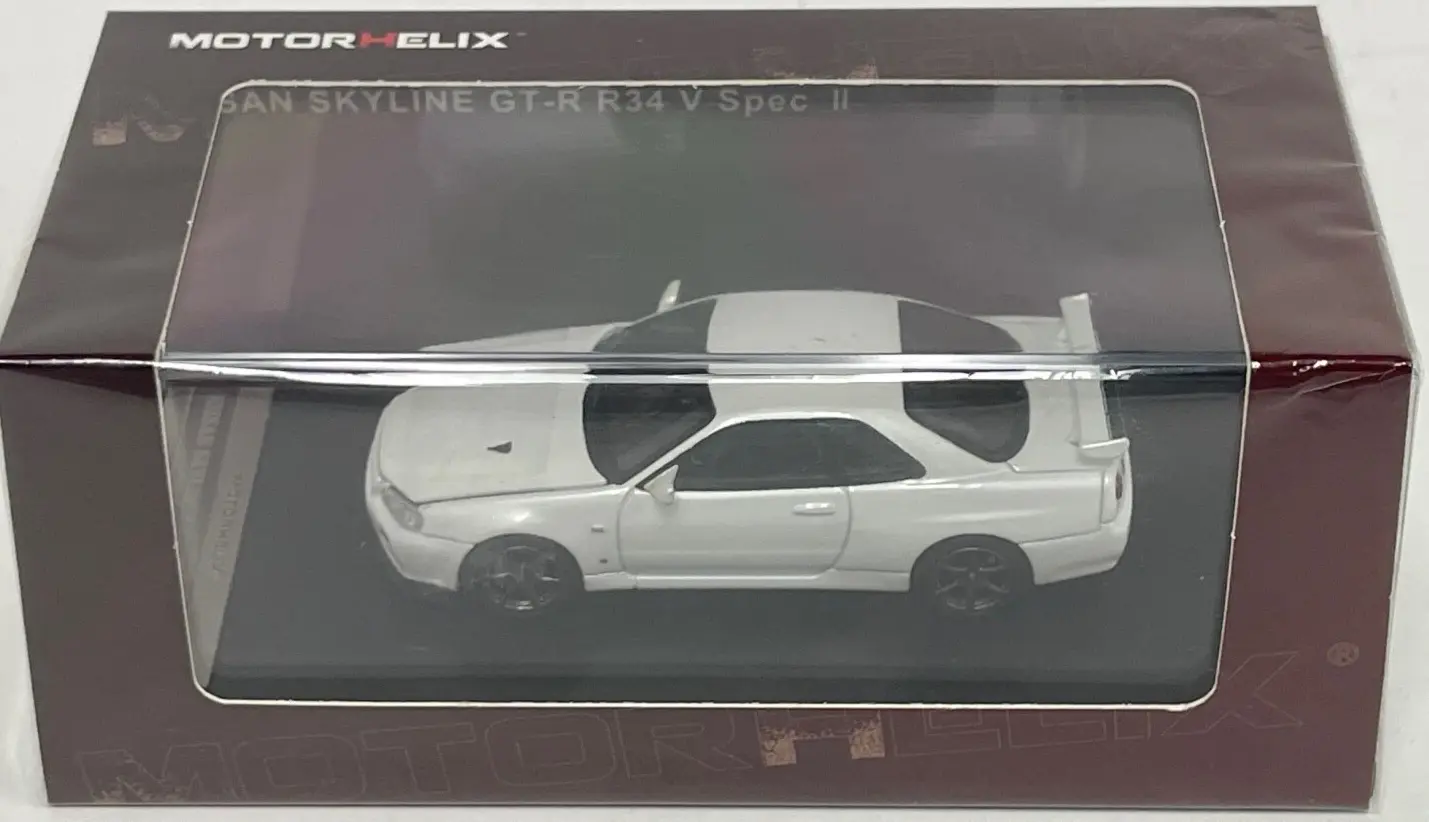 MOTORHELIX NISSAN SKYLINE GT-R R34 V SPEC II 1:64