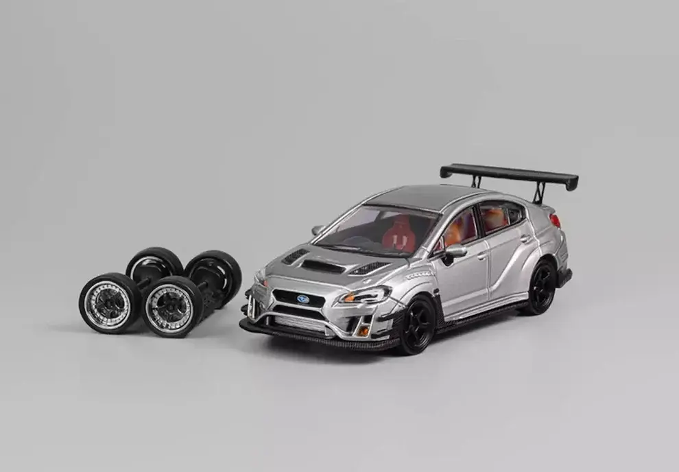CM MODEL SUBARU WRX STI WIDE BODY KIT 1:64