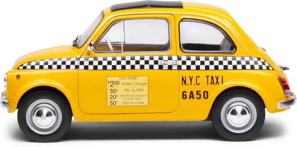 SOLIDO FIAT 500 TAXI NYC 1965 1:18