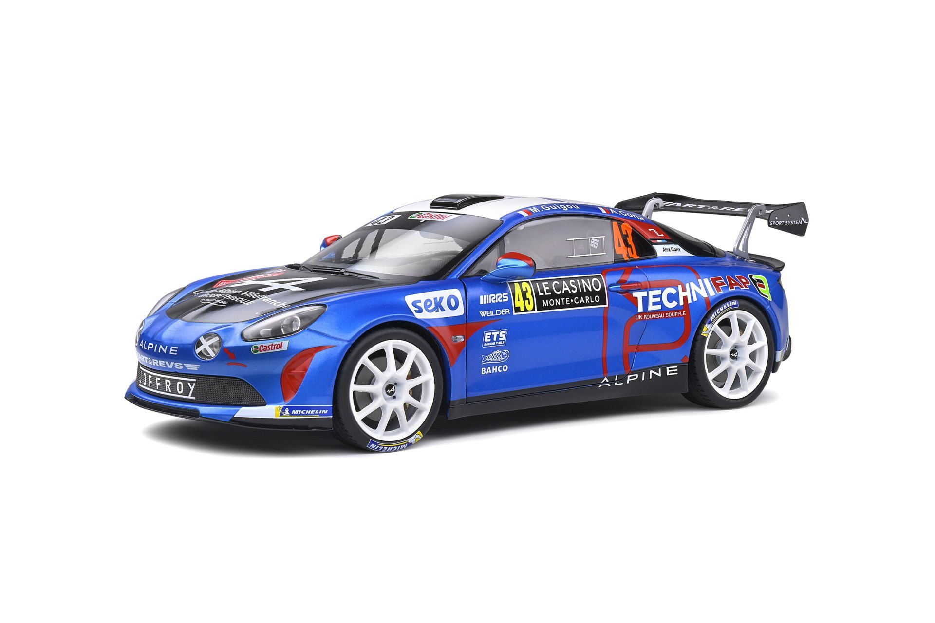 SOLIDO ALPINE A110 RALLY MONTE-CARLO #43 2021 1:18