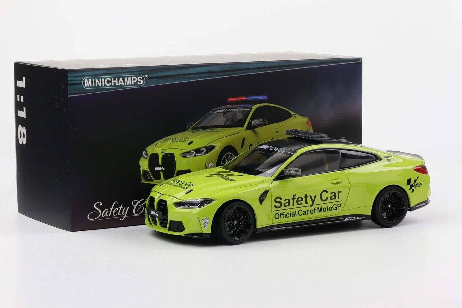 MINICHAMPS 1/18 - BMW M4 Safety Car - 2020