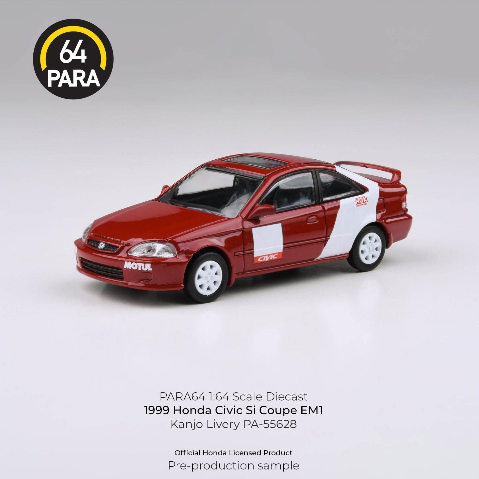 PARA64 HONDA CIVIC SI EM1 KANJO LIVERY 1:64