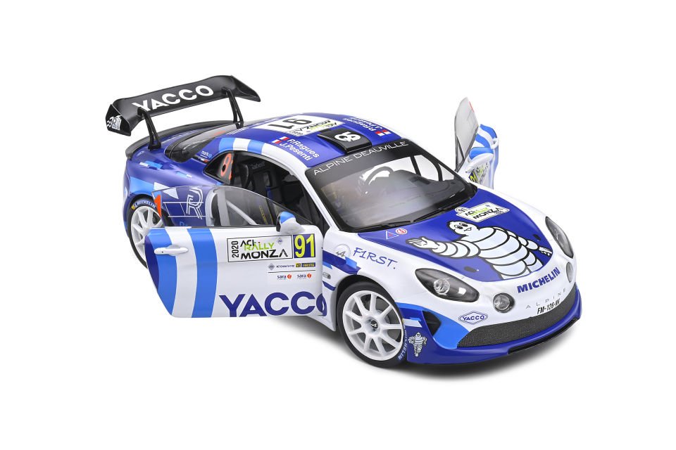 SOLIDO ALPINE A110 RALLY WRC MONZA 2020 1:18