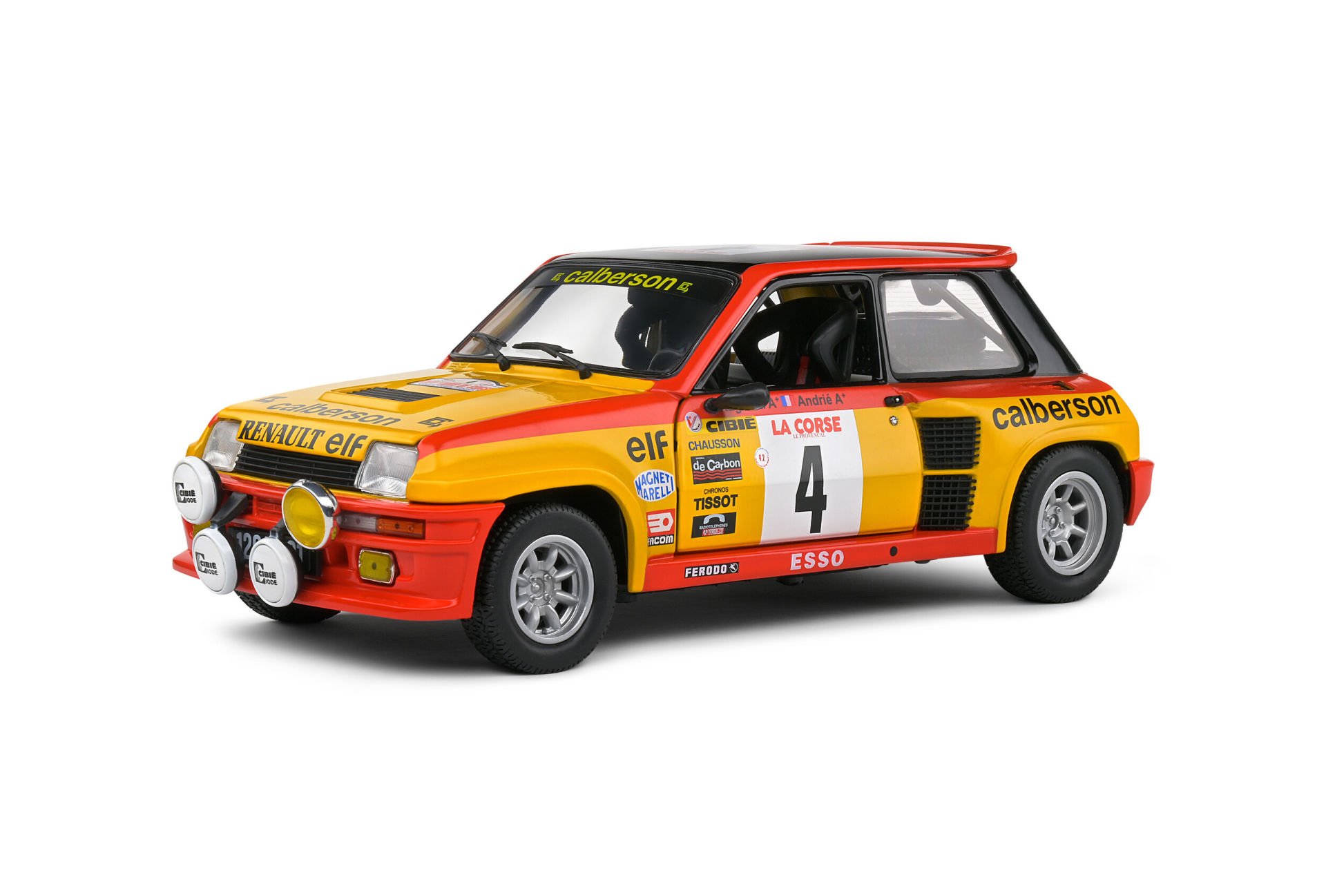 Solido Renault 5 Turbo Tour de Corse 1980 Ragnotti / Andrie 1:18 (1801314)