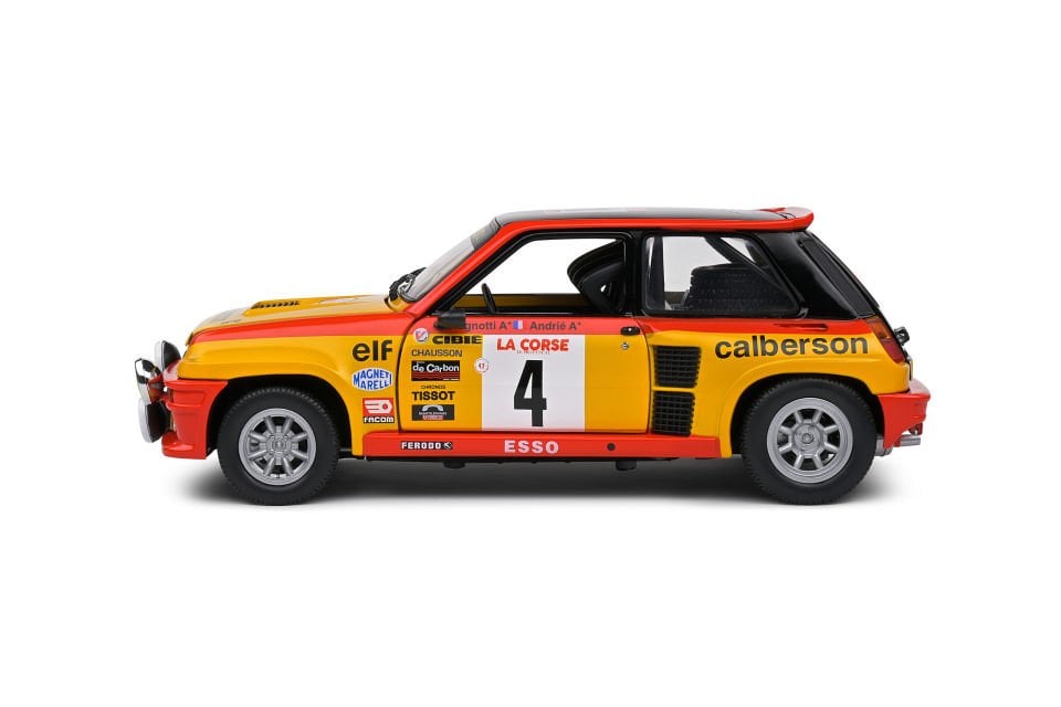 Solido Renault 5 Turbo Tour de Corse 1980 Ragnotti / Andrie 1:18 (1801314)
