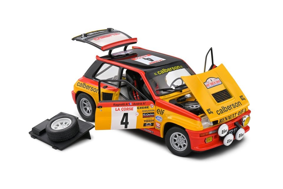 Solido Renault 5 Turbo Tour de Corse 1980 Ragnotti / Andrie 1:18 (1801314)