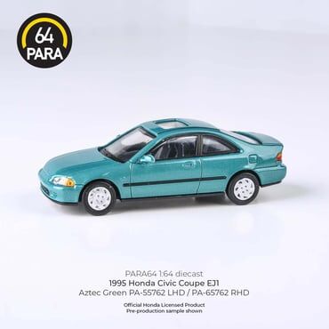 PARA64 HONDA CIVIC COUPE EJ1 AZTEC GREEN 1:64
