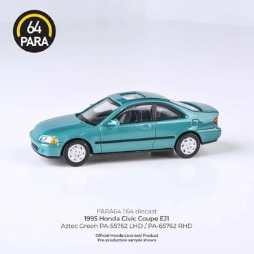 PARA64 HONDA CIVIC COUPE EJ1 AZTEC GREEN 1:64